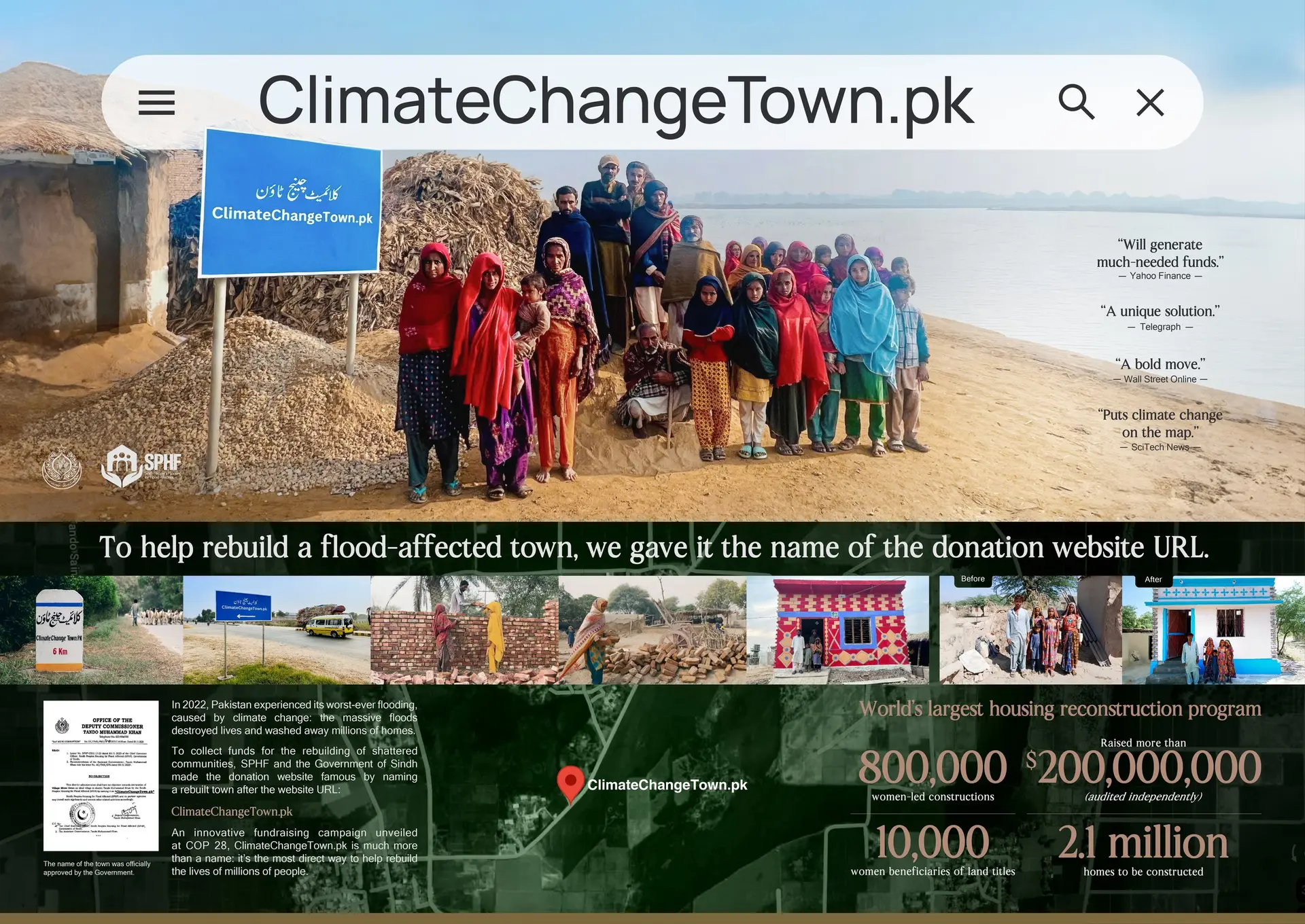 Climate Change Town board
