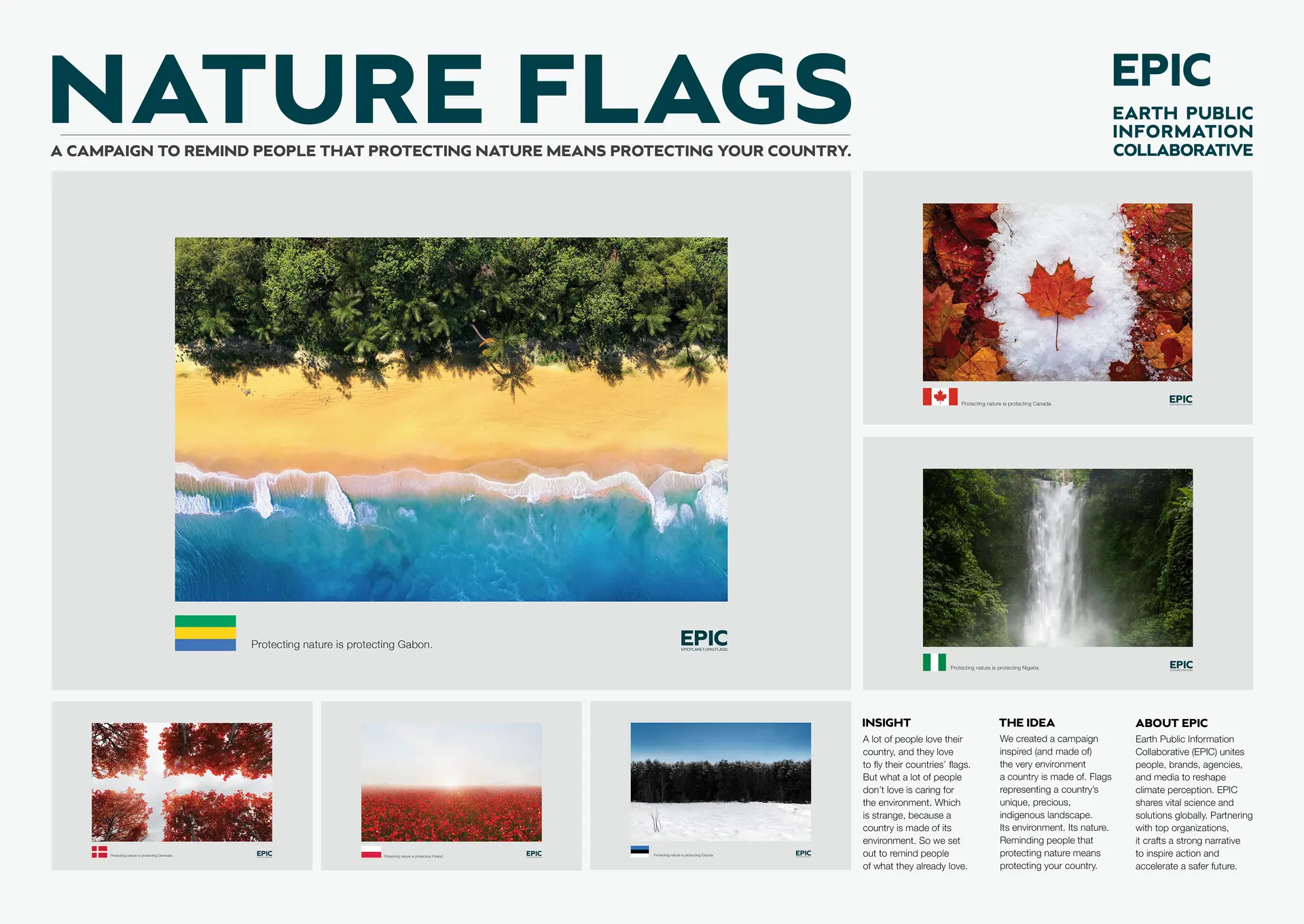 Nature Flag board